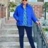 LULU-B SAPPHIRE SHORT PUFFER VEST